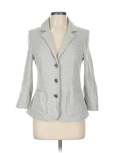 Pre-owned Haute Hippie Blazer Jacket In Gray