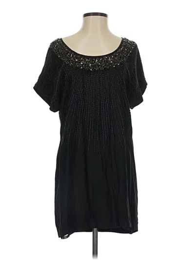 Pre-owned Haute Hippie Casual Dress In Black