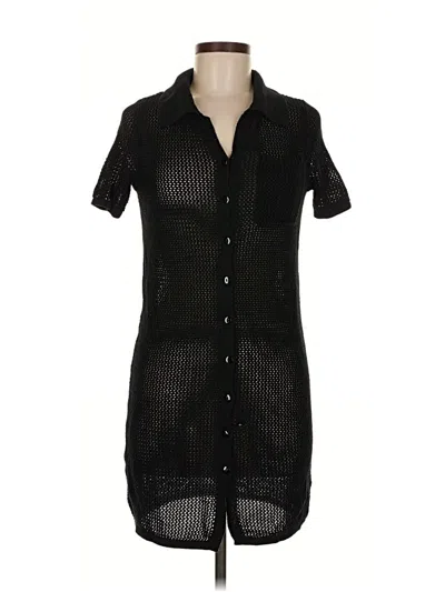 Pre-owned Haute Hippie Casual Dress In Black
