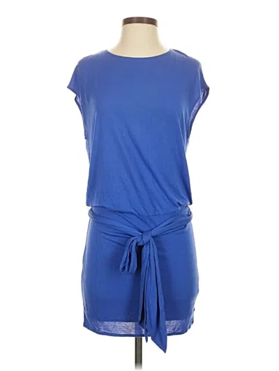 Pre-owned Haute Hippie Casual Dress In Blue