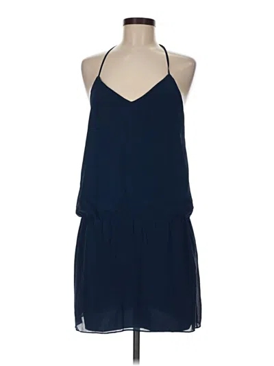 Pre-owned Haute Hippie Casual Dress In Blue
