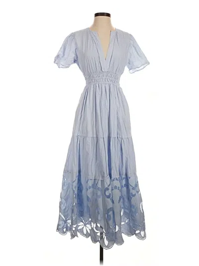 Pre-owned Haute Hippie Casual Dress In Blue