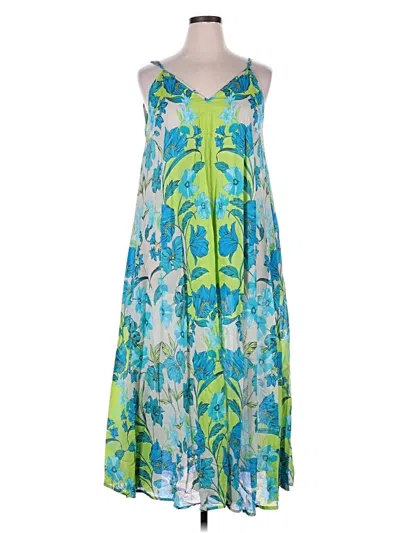 Pre-owned Haute Hippie Casual Dress In Blue
