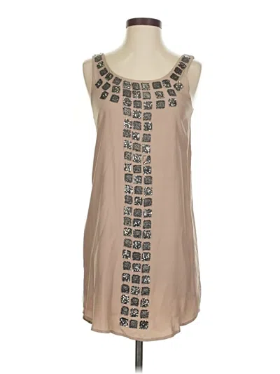 Pre-owned Haute Hippie Casual Dress In Brown