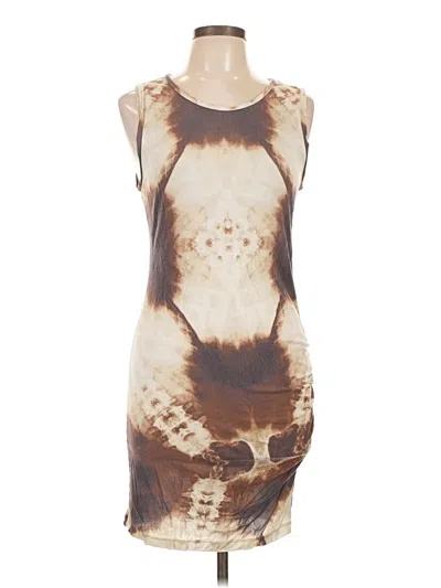 Pre-owned Haute Hippie Casual Dress In Brown