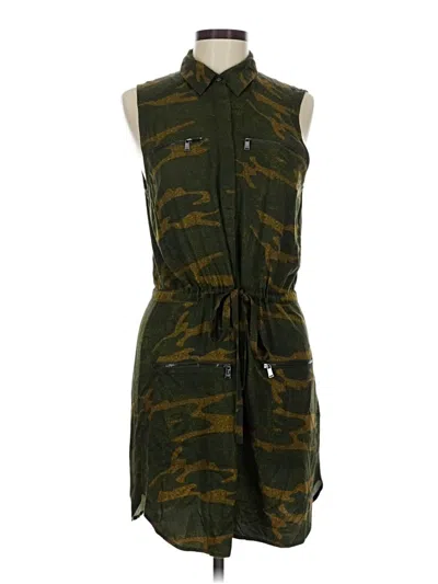 Pre-owned Haute Hippie Casual Dress In Green