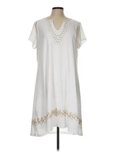 Pre-owned Haute Hippie Casual Dress In Ivory