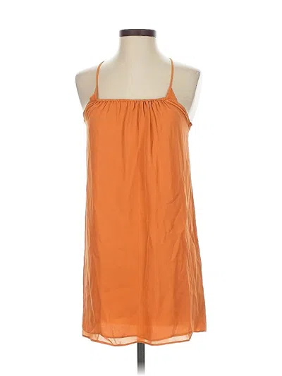 Pre-owned Haute Hippie Casual Dress In Orange