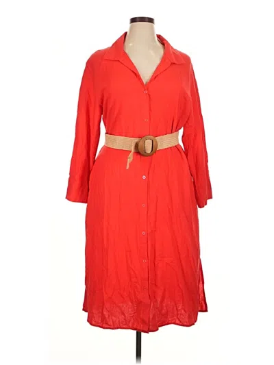 Pre-owned Haute Hippie Casual Dress In Red