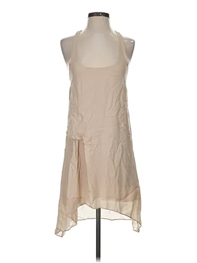 Pre-owned Haute Hippie Casual Dress In Tan