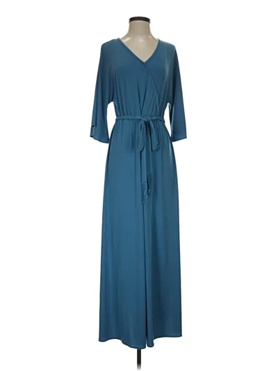 Pre-owned Haute Hippie Casual Dress In Teal