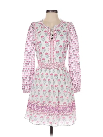 Pre-owned Haute Hippie Casual Dress In White