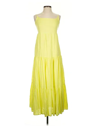 Pre-owned Haute Hippie Casual Dress In Yellow