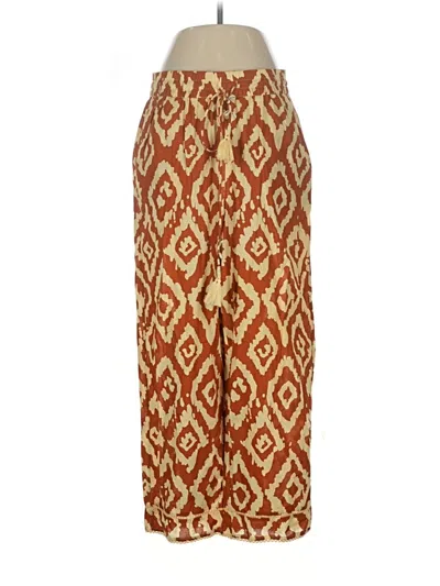 Pre-owned Haute Hippie Casual Pants In Gold