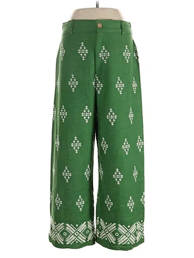 Pre-owned Haute Hippie Casual Pants In Green