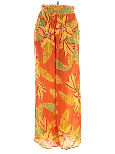 Pre-owned Haute Hippie Casual Pants In Orange