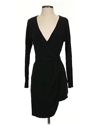 Pre-owned Haute Hippie Cocktail Dress In Black