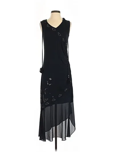 Pre-owned Haute Hippie Cocktail Dress In Black