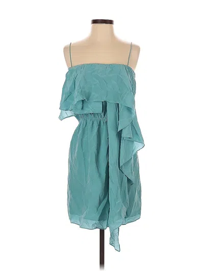 Pre-owned Haute Hippie Cocktail Dress In Blue