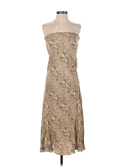 Pre-owned Haute Hippie Cocktail Dress In Brown
