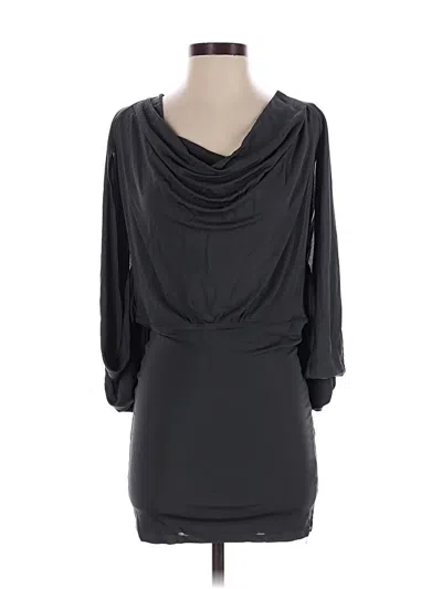 Pre-owned Haute Hippie Cocktail Dress In Gray