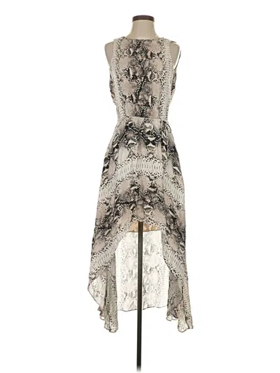 Pre-owned Haute Hippie Cocktail Dress In Gray