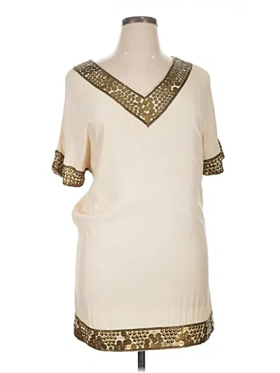 Pre-owned Haute Hippie Cocktail Dress In Ivory