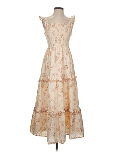 Pre-owned Haute Hippie Cocktail Dress In Ivory