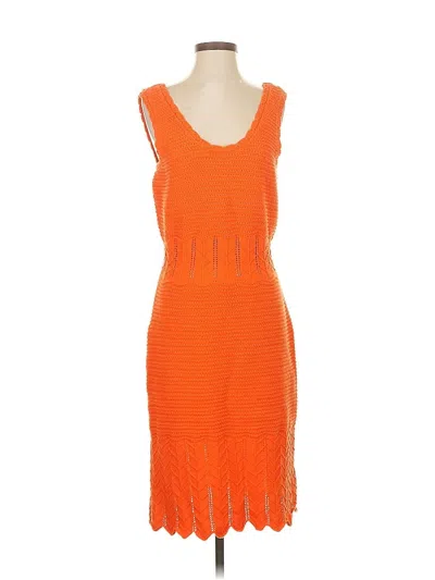 Pre-owned Haute Hippie Cocktail Dress In Orange