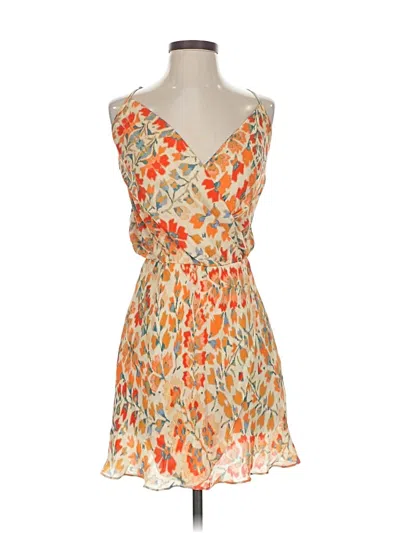 Pre-owned Haute Hippie Cocktail Dress In Orange