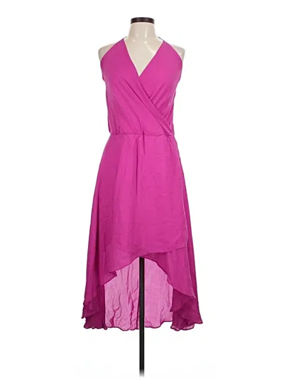 Pre-owned Haute Hippie Cocktail Dress In Pink