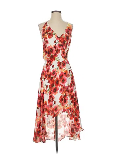 Pre-owned Haute Hippie Cocktail Dress In Red