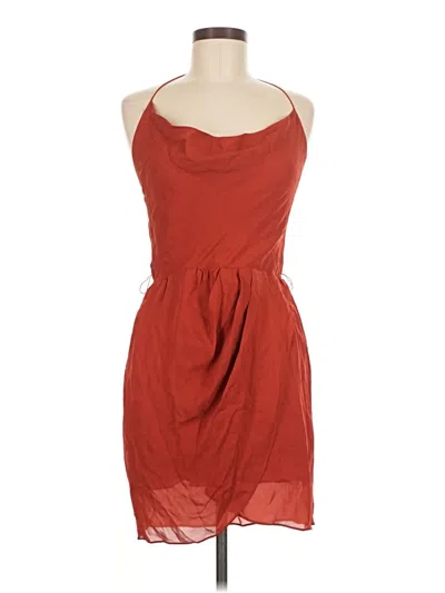 Pre-owned Haute Hippie Cocktail Dress In Red