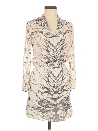 Pre-owned Haute Hippie Cocktail Dress In White