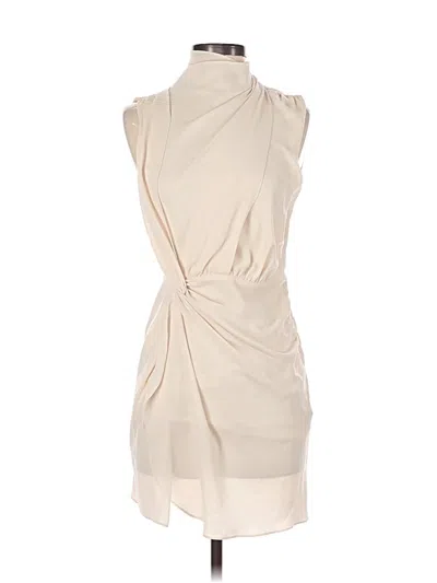 Pre-owned Haute Hippie Cocktail Dress In White