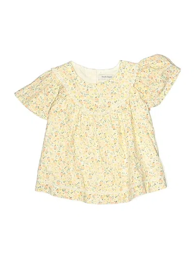 Pre-owned Haute Hippie Kids' Dress In Yellow