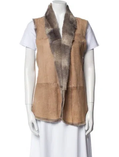 Pre-owned Haute Hippie Fur Fur Jacket In Neutral