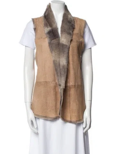 Pre-owned Haute Hippie Fur Fur Jacket In Neutrals