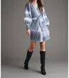Haute Hippie Ivanna In Blue Purple Ombre In Grey