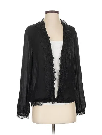 Pre-owned Haute Hippie Kimono In Black