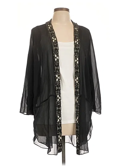 Pre-owned Haute Hippie Kimono In Black