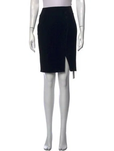 Pre-owned Haute Hippie Knee-length Skirt In Black