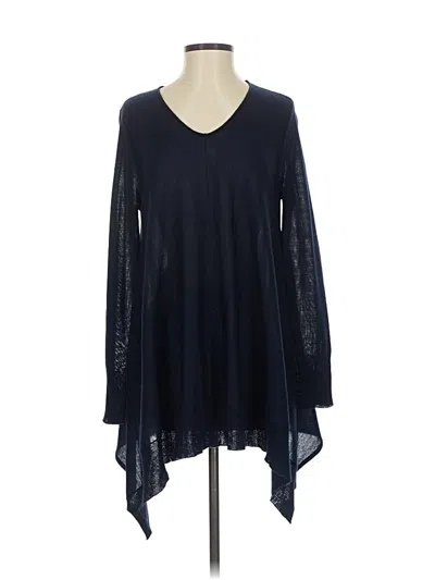 Pre-owned Haute Hippie Pullover Sweater In Blue