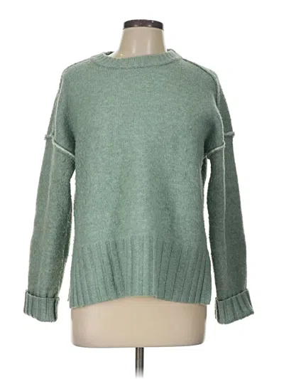 Pre-owned Haute Hippie Pullover Sweater In Green