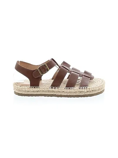 Pre-owned Haute Hippie Sandals In Brown