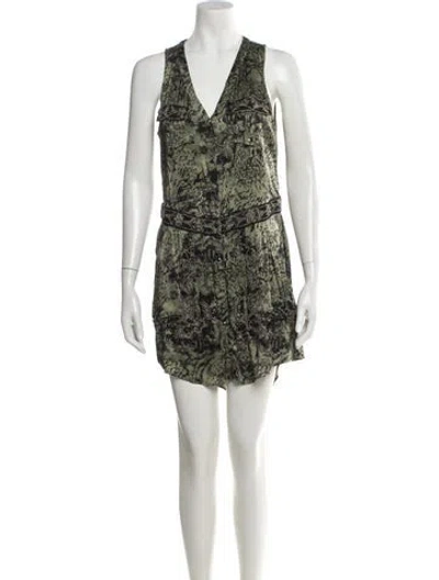 Pre-owned Haute Hippie Silk Mini Dress