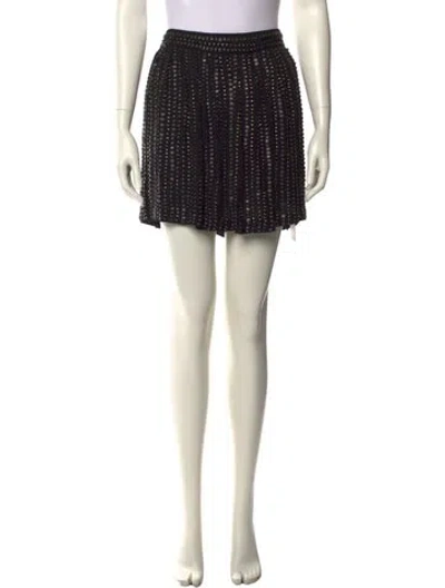 Pre-owned Haute Hippie Silk Mini Skirt