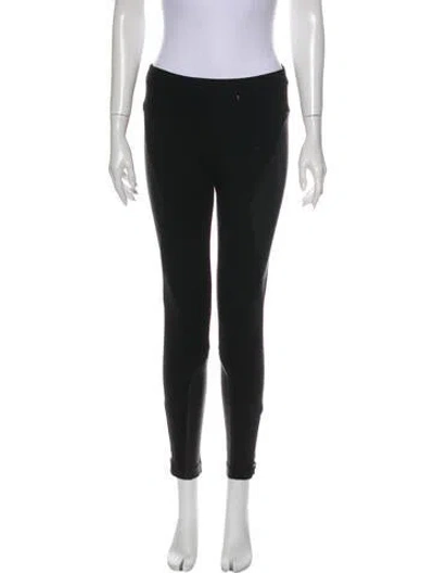 Pre-owned Haute Hippie Skinny Leg Pants In Black