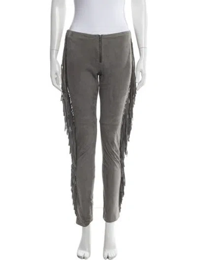 Pre-owned Haute Hippie Skinny Leg Pants In Neutral
