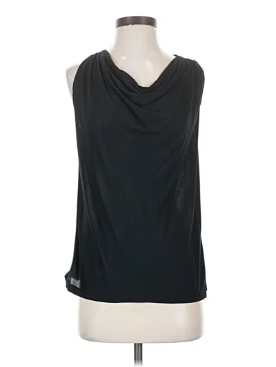 Pre-owned Haute Hippie Sleeveless Blouse In Black